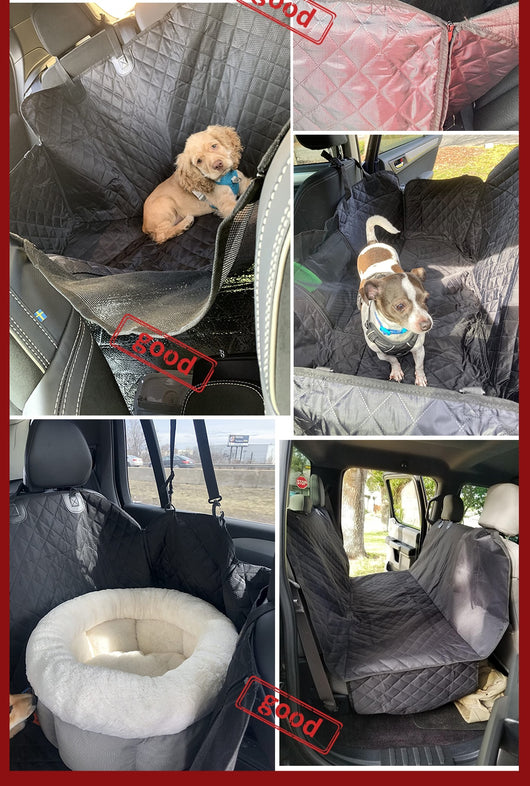 Protector de Asiento para Mascotas con Malla Ventilada y Bolsillos - Image 37