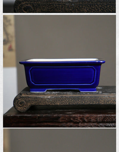 Maceta Rectangular de Cerámica Arena Púrpura - Image 13