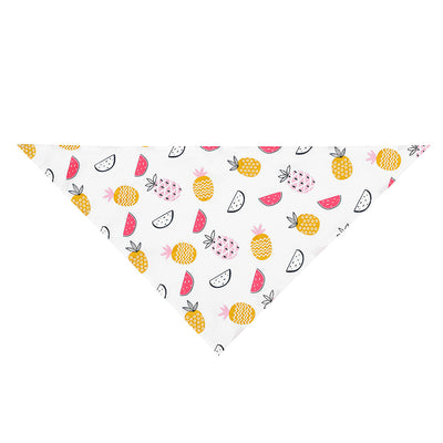 Toalla Absorbente Triangular para Perros - Diseño Frutal Verano - Image 31