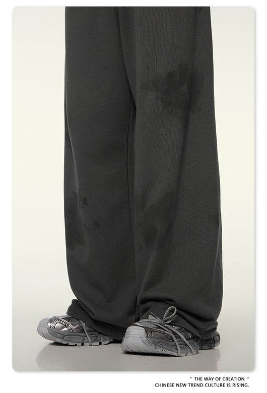 Pantalones Casuales Juveniles Teñidos con Barro - Image 29