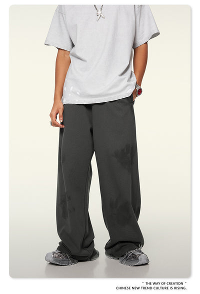 Pantalones Casuales Juveniles Teñidos con Barro - Image 31