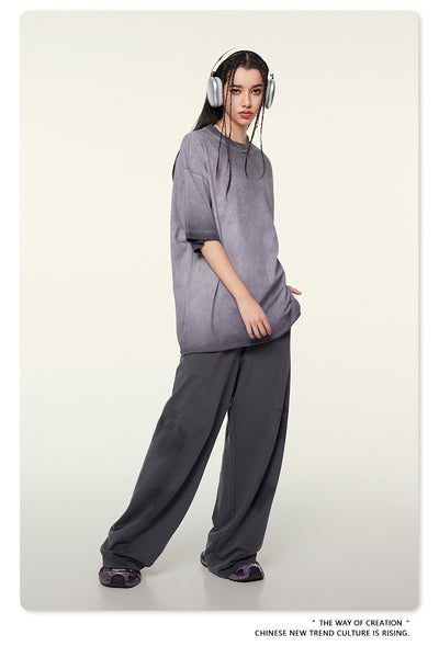 Pantalones Casuales Juveniles Teñidos con Barro - Image 43