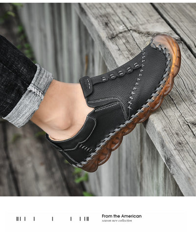 Zapatos Casuales Slip-on de Cuero Reforzado Premium - Image 56