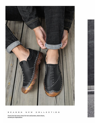 Zapatos Casuales Slip-on de Cuero Reforzado Premium - Image 65
