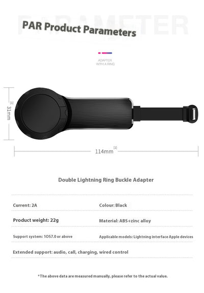 Adaptador de Audio Multifuncional con Anillo de Sujeción y Carga - Image 34
