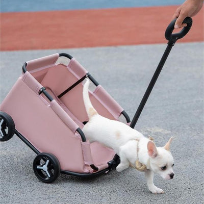 Carrito Portátil para Mascotas - Cochecito Plegable para Perros y Gatos - Image 20