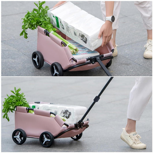 Carrito Portátil para Mascotas - Cochecito Plegable para Perros y Gatos - Image 21