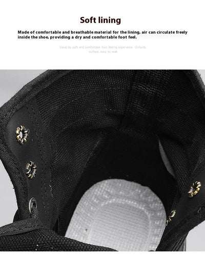 Botas de Trabajo Casual con Suela Gruesa - Estilo Motociclista Versátil para Hombre - Image 26