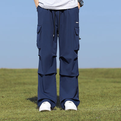Pantalones Rectos Anchos Pu Shuai - Comodidad y Estilo Moderno - Image 13