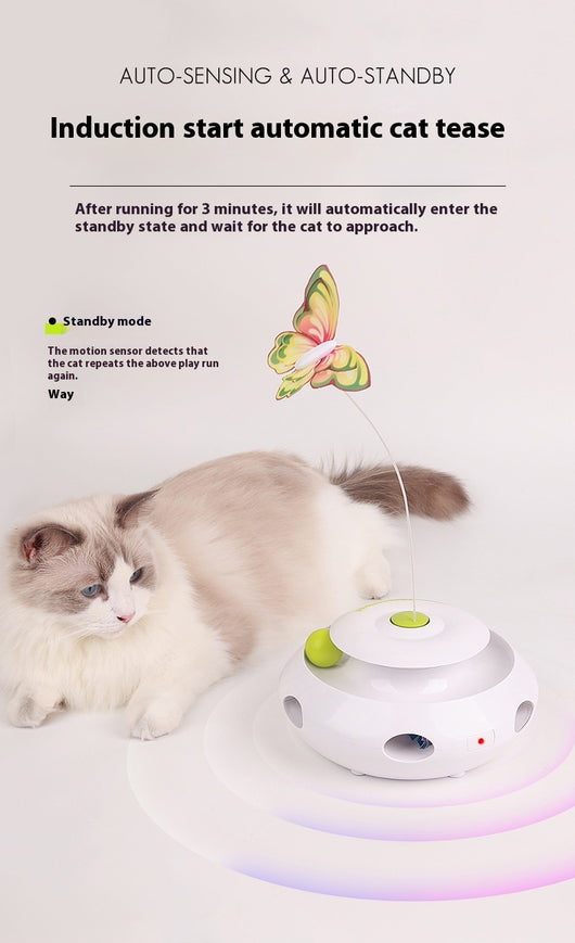 Juguete Interactivo Automático para Gatos - Entretenimiento Inteligente - Image 11