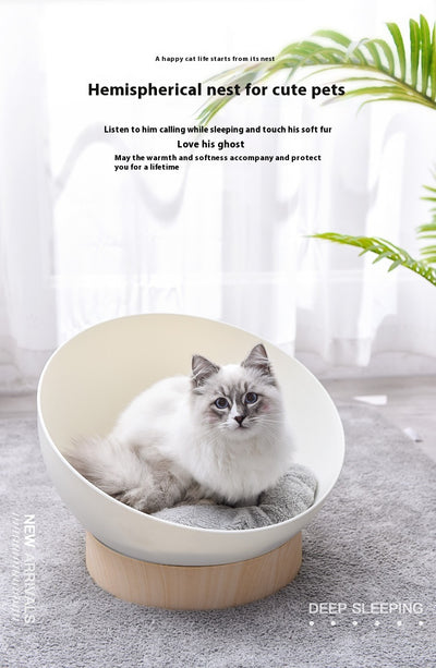 Cama Gato Abierta con Base Diseño Madera Plástica - Image 20