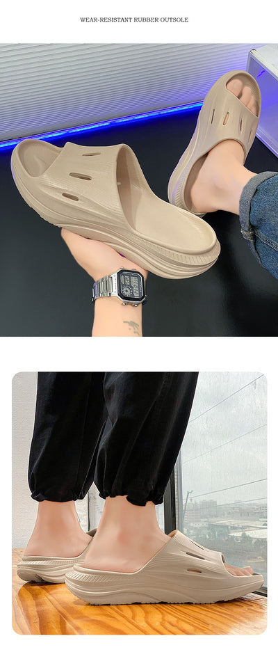 Sandalias de Playa Resistentes con Correa Única - Comodidad Casual para Andar en Casa - Image 15