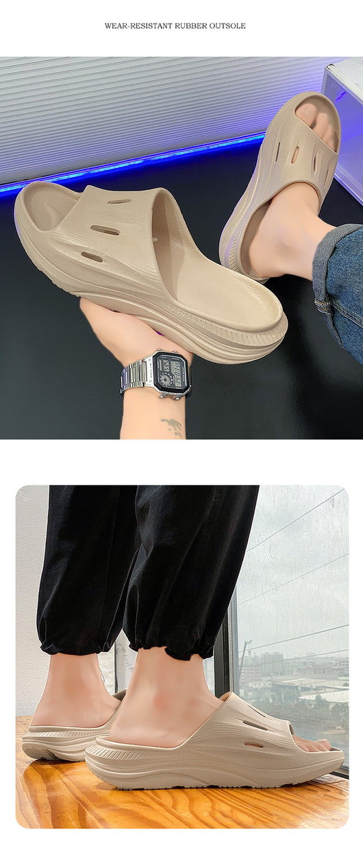 Sandalias de Playa Resistentes con Correa Única - Comodidad Casual para Andar en Casa - Image 15