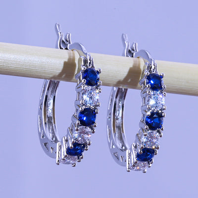 Aretes de Circonia Multicolor - Image 8