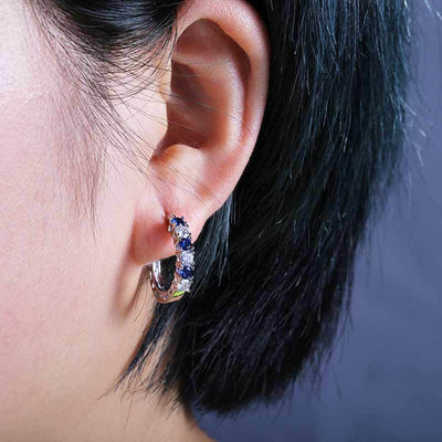 Aretes de Circonia Multicolor - Image 11