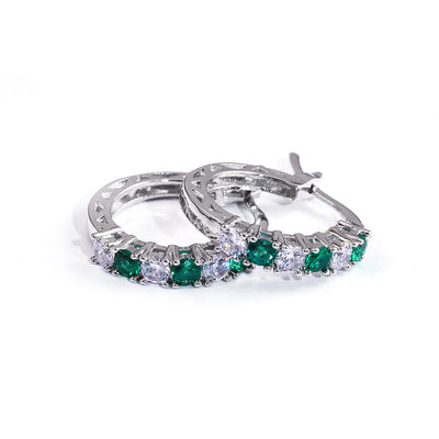 Aretes de Circonia Multicolor - Image 13