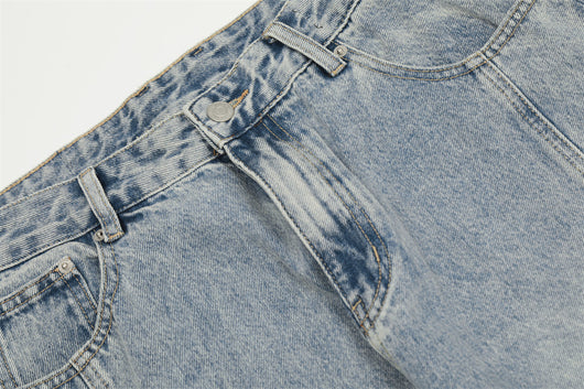Overol Denim Punk para Hombre - Diseño Costura Reforzada - Image 31