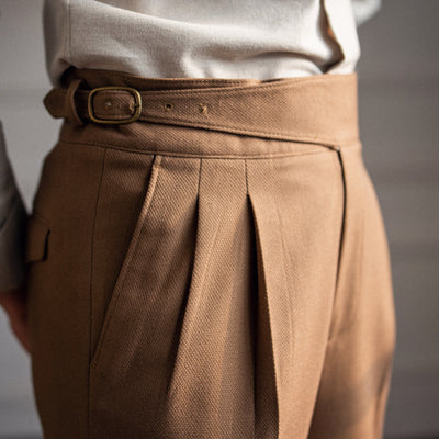 Pantalones Retro Británicos Versátiles para Hombre - Image 12