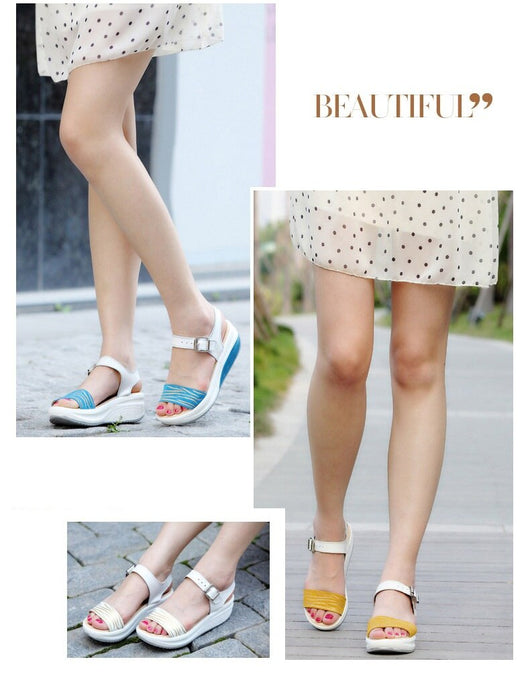 Sandalias de Cuero con Tacón Plano Cómodo - Image 17