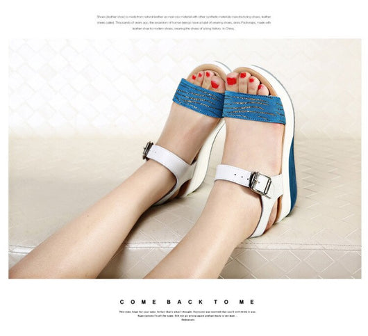 Sandalias de Cuero con Tacón Plano Cómodo - Image 19