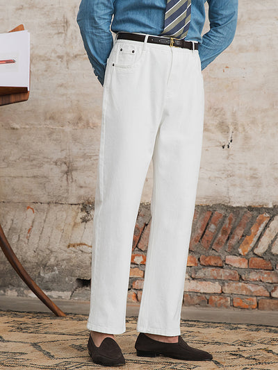 Pantalones Vaqueros Retro Lavados Talle Alto Clásicos - Image 22