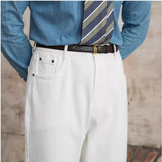 Pantalones Vaqueros Retro Lavados Talle Alto Clásicos - Image 28