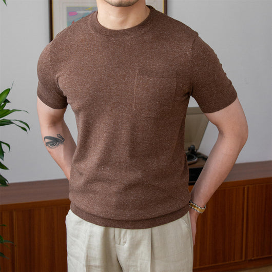 Camiseta Clásica de Cuello Redondo y Manga Corta - Image 11