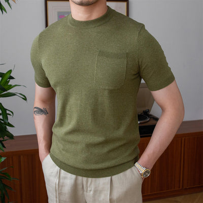 Camiseta Clásica de Cuello Redondo y Manga Corta - Image 13