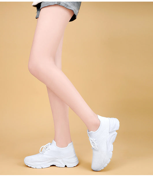 Zapatos Deportivos Flyknit Transpirables - Suela Suave y Ligera para Adultos Mayores - Image 23