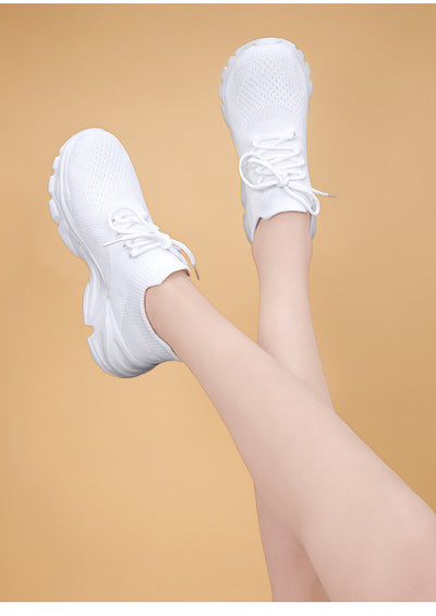 Zapatos Deportivos Flyknit Transpirables - Suela Suave y Ligera para Adultos Mayores - Image 24