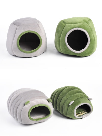 Cama Semiencerrada para Mascotas de Algodón - Nido Cálido Protector - Image 22