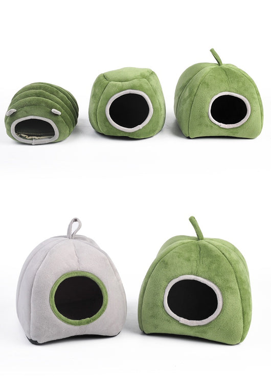 Cama Semiencerrada para Mascotas de Algodón - Nido Cálido Protector - Image 31