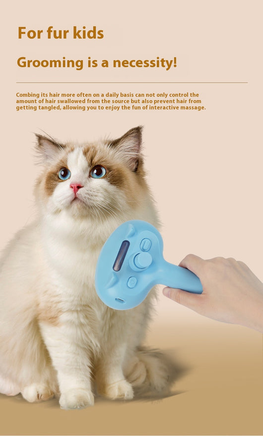 Peine Deslanador Recargable con Flotador para Mascotas - Image 24