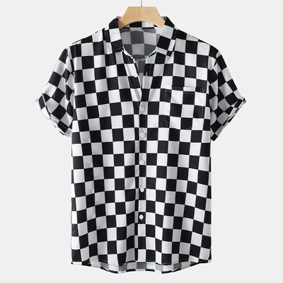 Camisa Hawaiana Estampado 3D Casual para Hombre - Diseño Tropical Versátil - Image 9