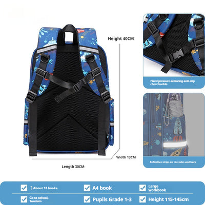 Mochila Escolar Impermeable Ligera - Image 12