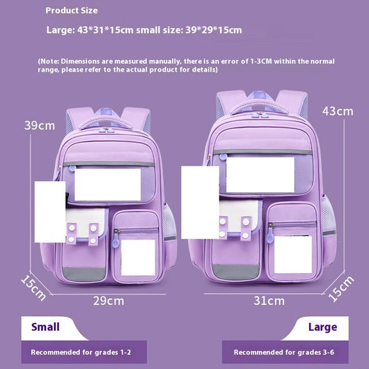 Mochila Casual Ligera de Gran Capacidad para la Escuela - Image 17