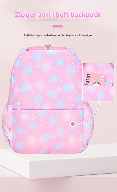 Mochila Escolar Fantasía Niña Gran Capacidad - Image 12