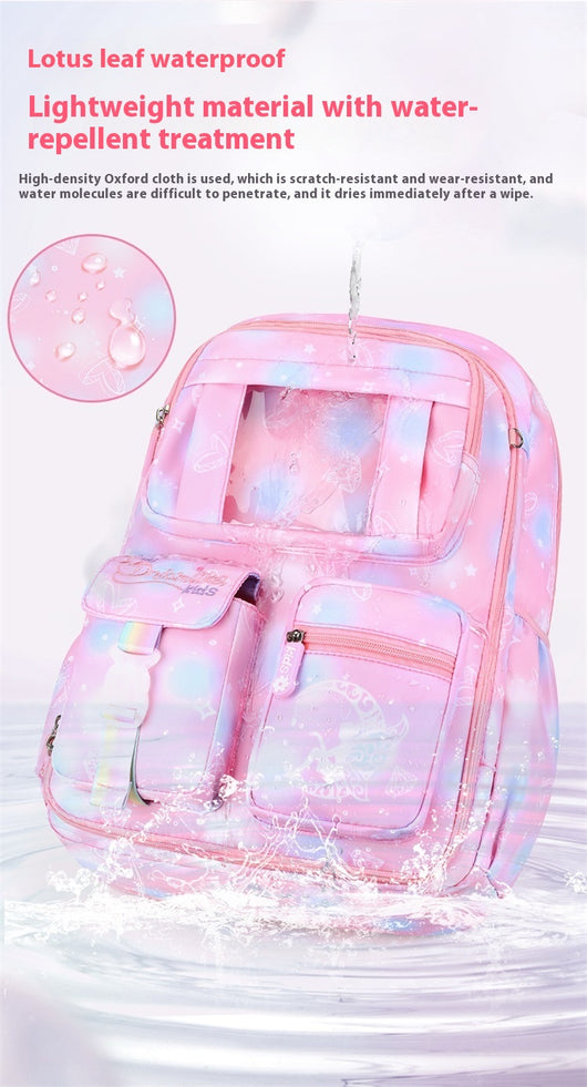 Mochila Escolar Fantasía Niña Gran Capacidad - Image 17