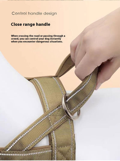 Chaleco Arnés de Pecho para Perros Medianos y Grandes con Correa de Mano - Image 22