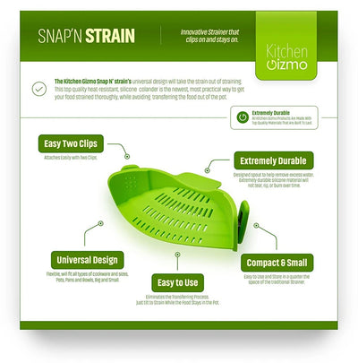 Colador Silicona Clip Universal - Escurridor Multiuso para Ollas y Sartenes - Image 14