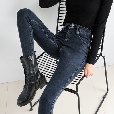 Pantalones Ajustados Negros Largos Skinny Tide - Image 9