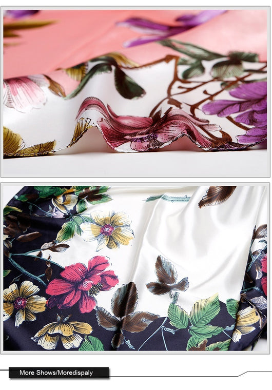 Pañuelo Vintage Estampado para Mujer - Accesorio Profesional Versátil - Image 93