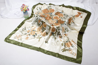 Pañuelo Vintage Estampado para Mujer - Accesorio Profesional Versátil - Image 99