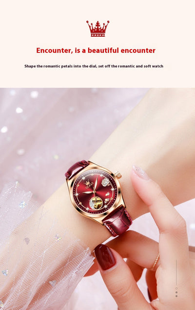 Reloj Mecánico Impermeable para Mujer - Elegancia Resistente - Image 11
