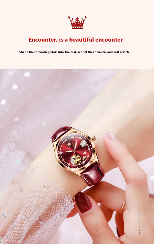 Reloj Mecánico Impermeable para Mujer - Elegancia Resistente - Image 11