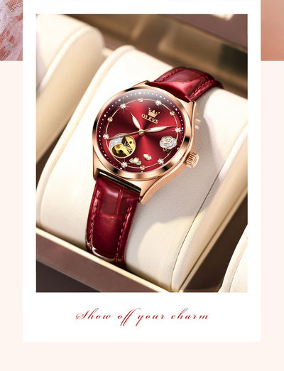 Reloj Mecánico Impermeable para Mujer - Elegancia Resistente - Image 12
