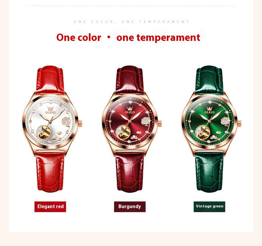 Reloj Mecánico Impermeable para Mujer - Elegancia Resistente - Image 17