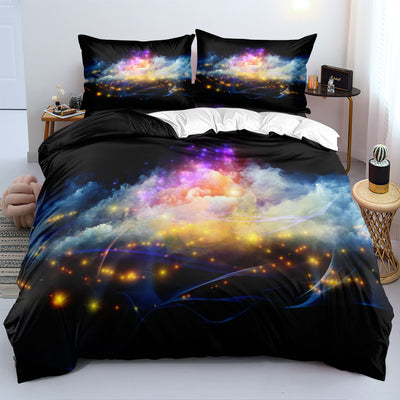 Juego de Cama Tres Piezas con Diseño Digital Estampado - Image 28