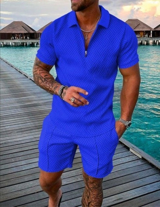 Conjunto Casual de Verano para Hombre: Playera y Shorts Cómodos - Image 25