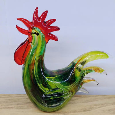 Adorno de Pollo de Cristal Estilo Francés Antiguo para Decoración del Hogar - Image 20